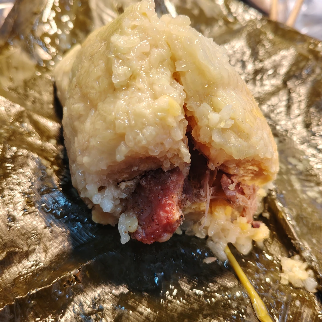 五花肉绿豆粽   8条