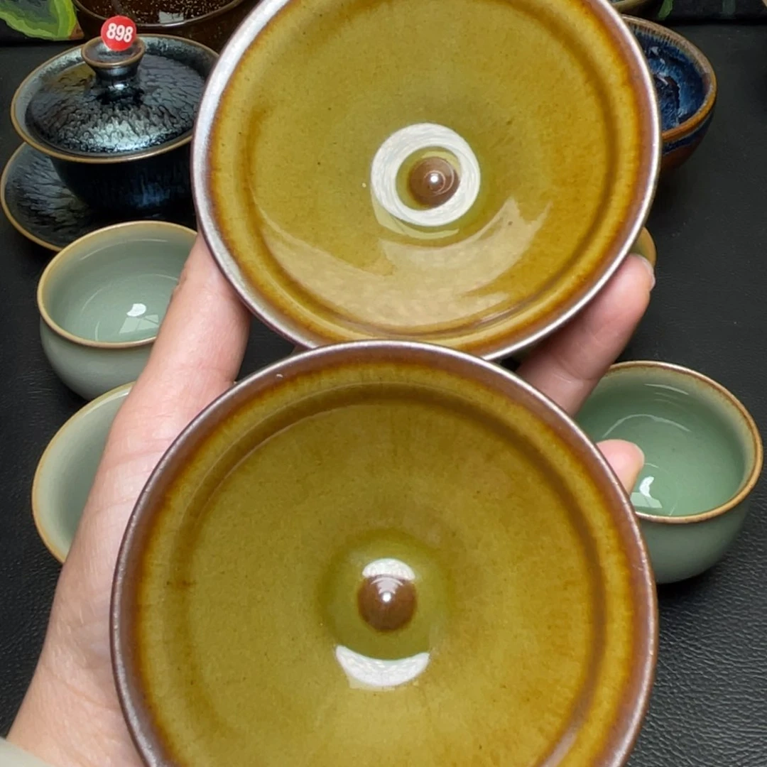茶盏吾***学963 建窑建盏茶盏