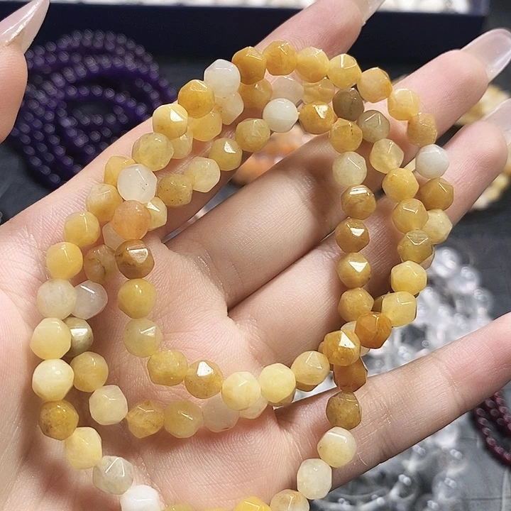 未镶嵌手链水晶黄玛瑙