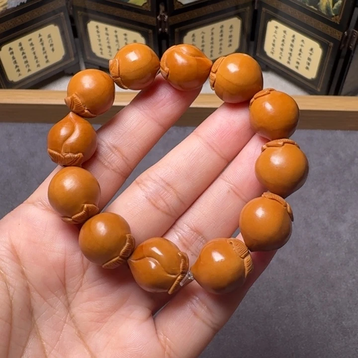 手串/手链橄榄核小桃子手串