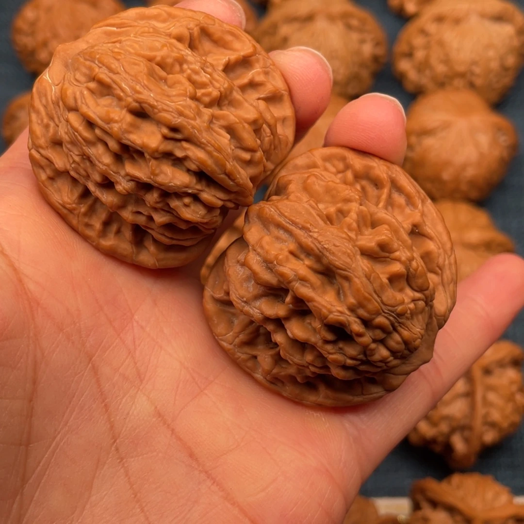 文玩核桃把件41全品至尊虎