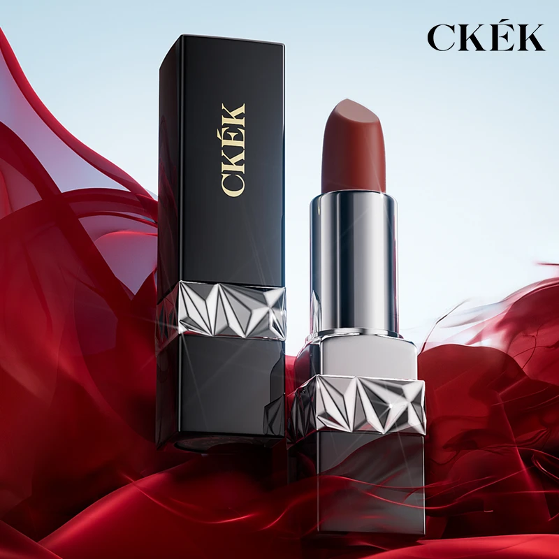 法国CKEK196菁纯锁色丝缎柔雾口红