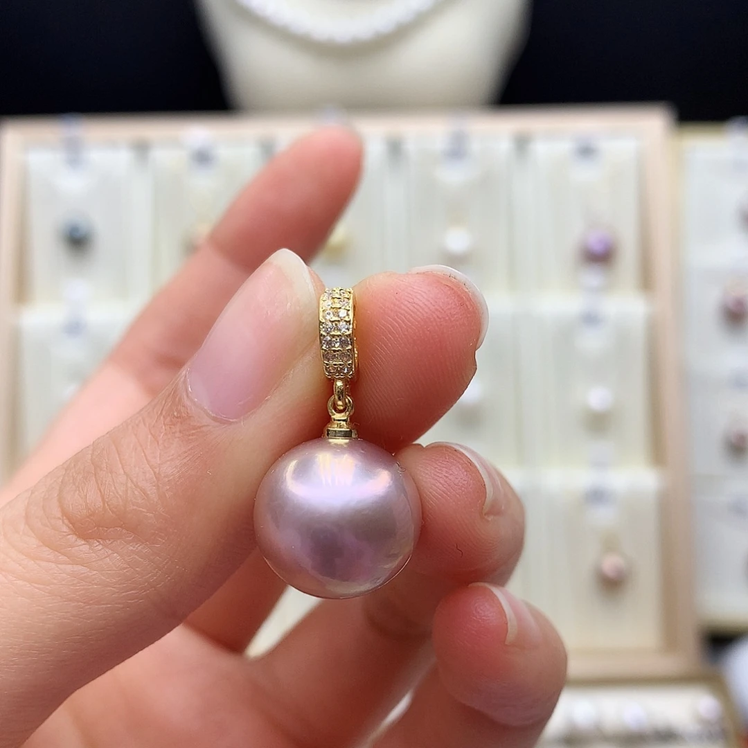 合金淡水珍珠颈饰