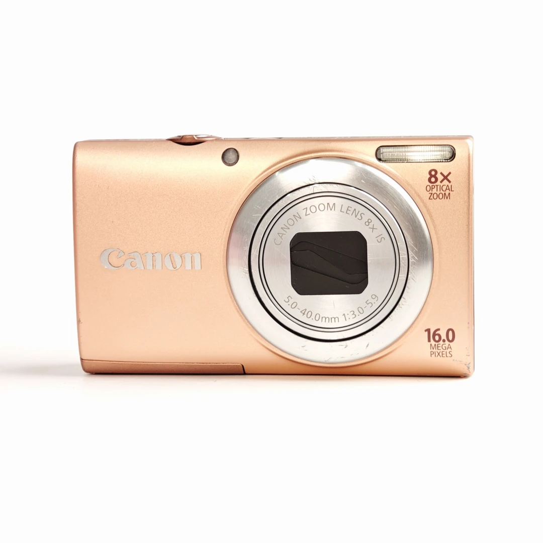 95新 Canon/佳能 a4000藕粉色1610万像素32倍变焦数码相机