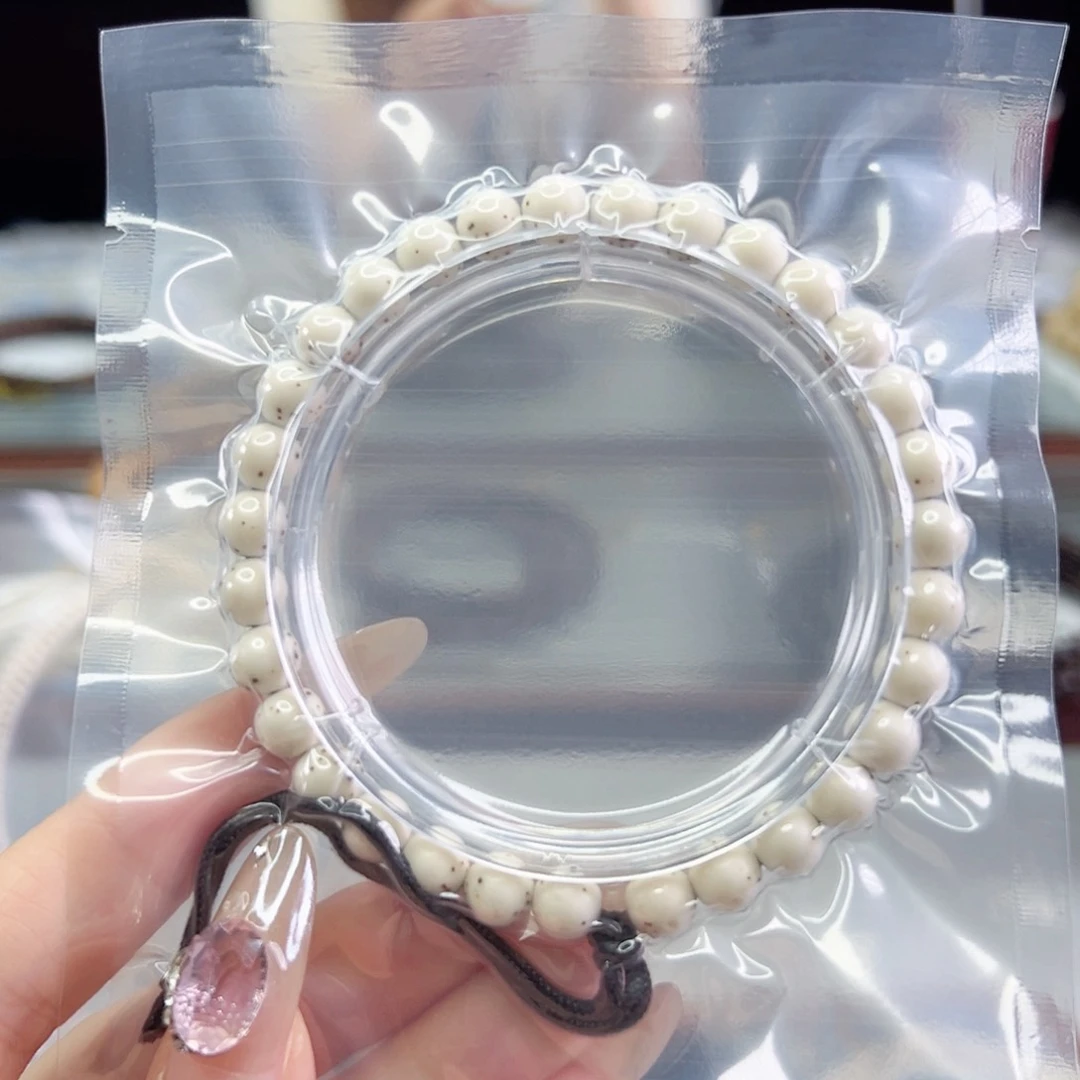 星月菩提手串cc7/7带月 半壁留白