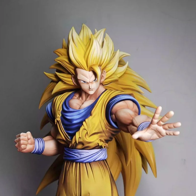 【全款预订】33cmLP抬手超三悟空七龙珠动漫潮玩礼物GK手办模型