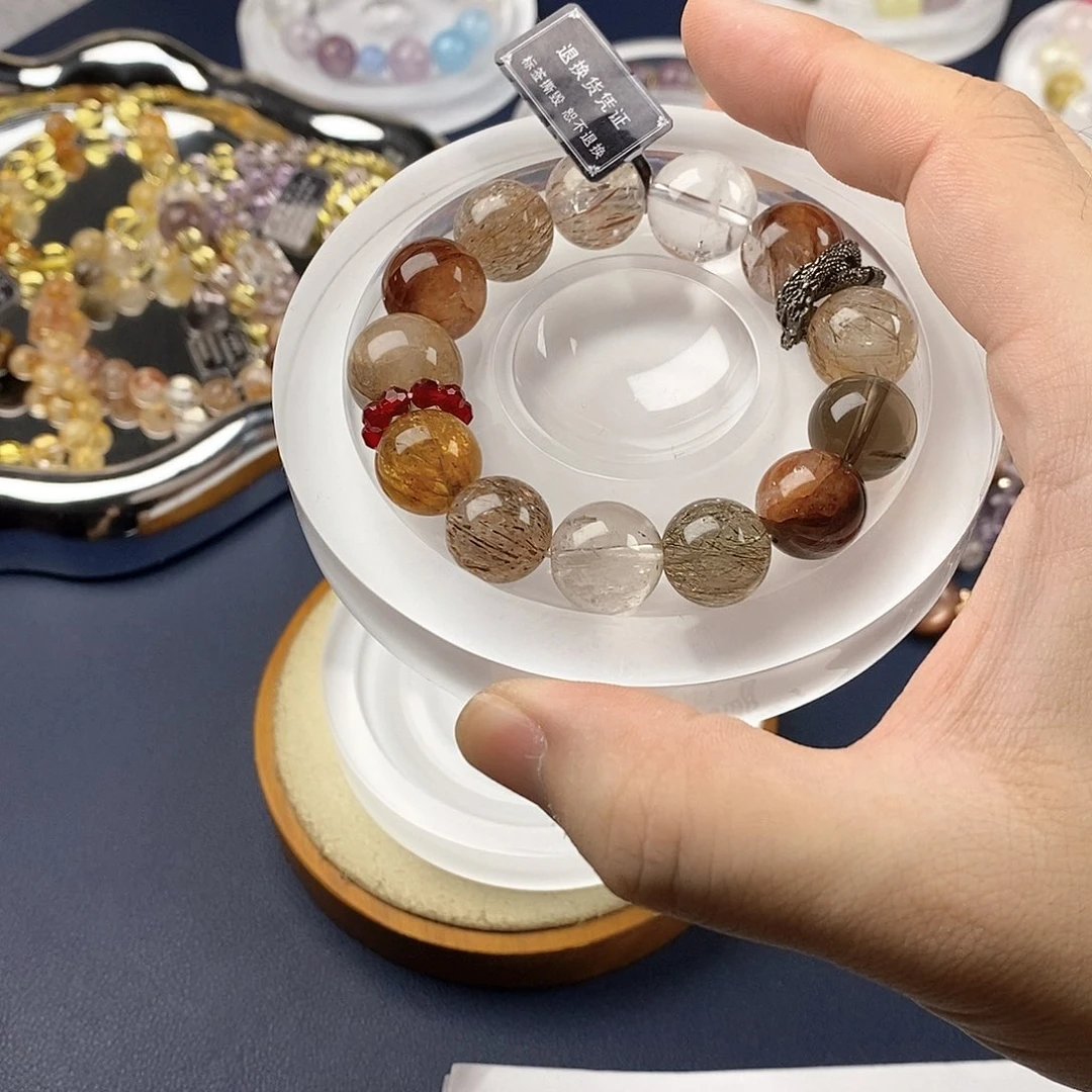 银S925镶嵌手链水晶