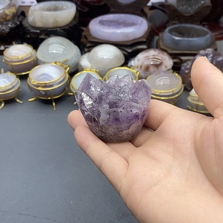 未镶嵌大型摆件（非配饰）紫晶