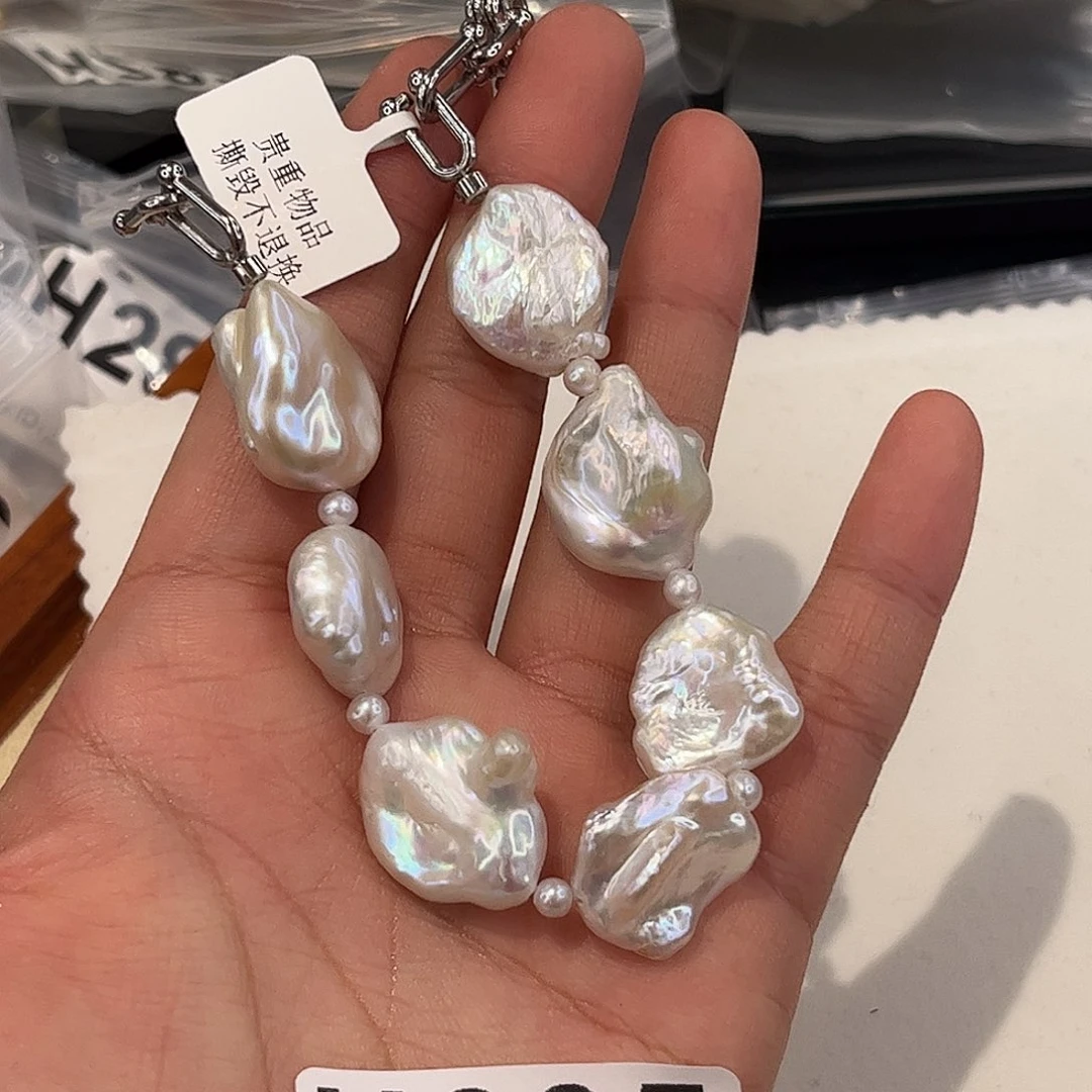 耳饰合金淡水珍珠