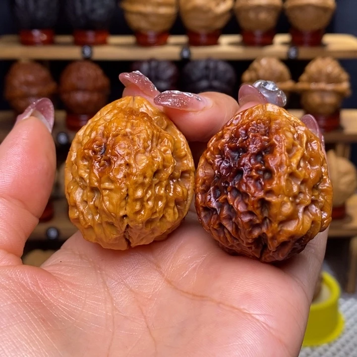 文玩核桃把件凤冠32