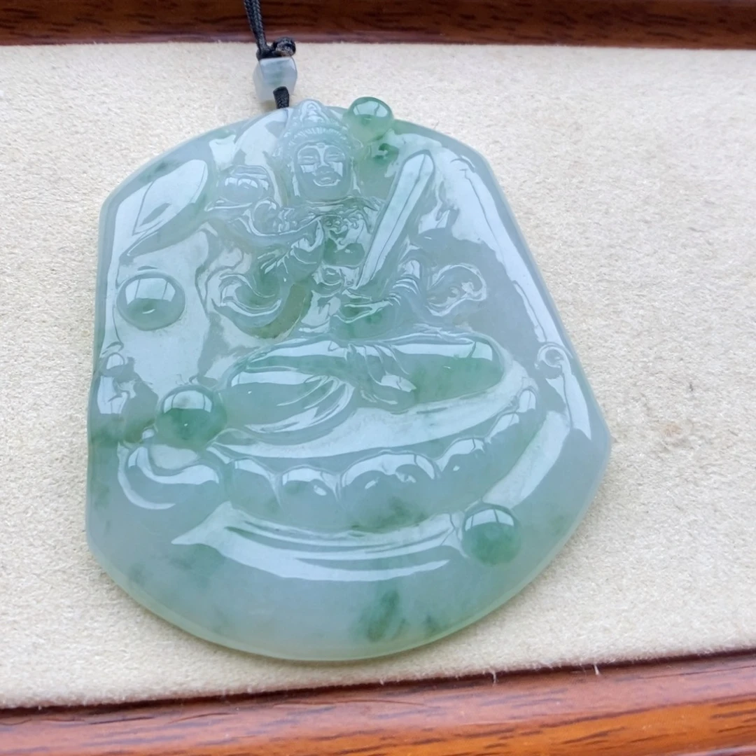 翡翠未镶嵌颈饰吊坠34