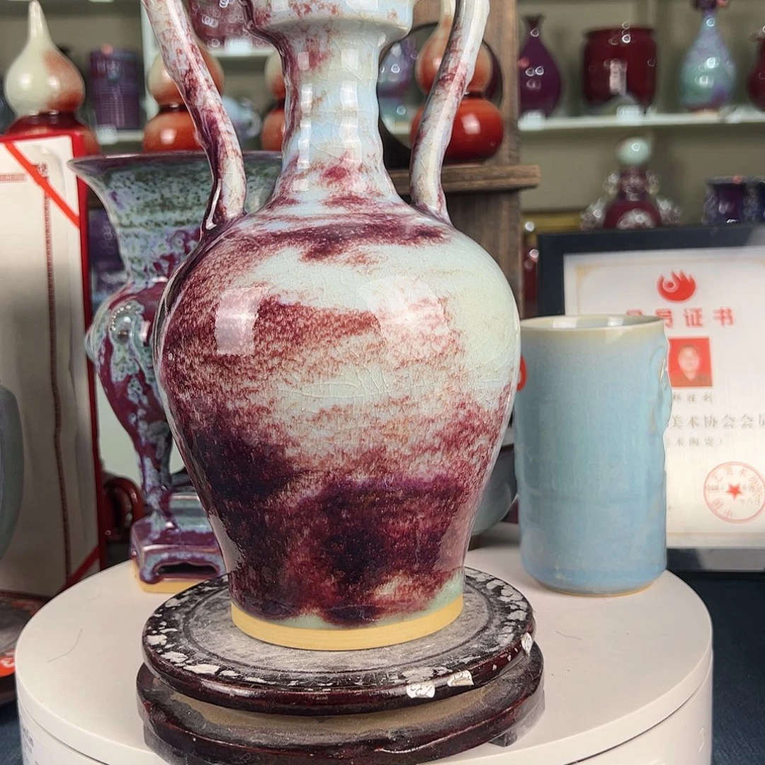 摆件郑家钧窑摆件