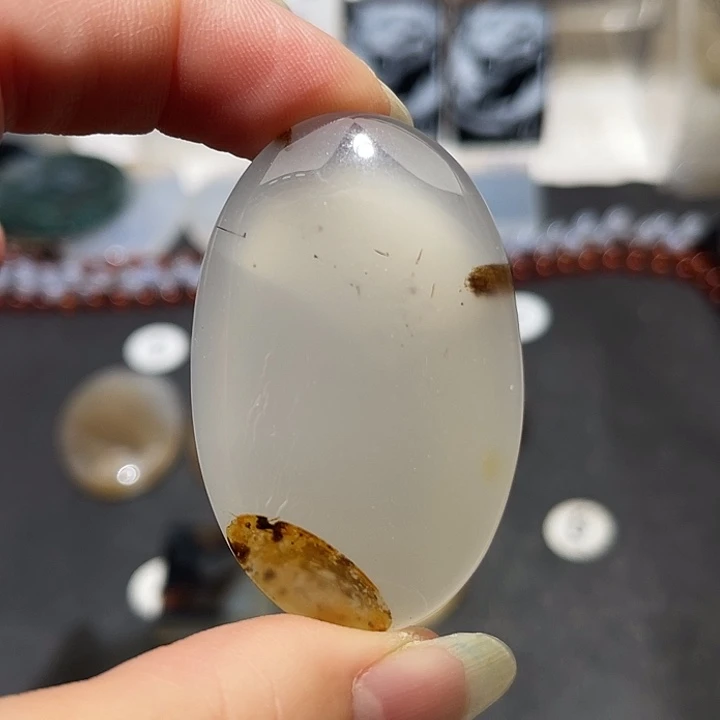 玛瑙/玉髓未镶嵌吊坠(不含链)