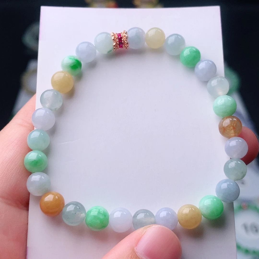 未镶嵌手链翡翠翡翠