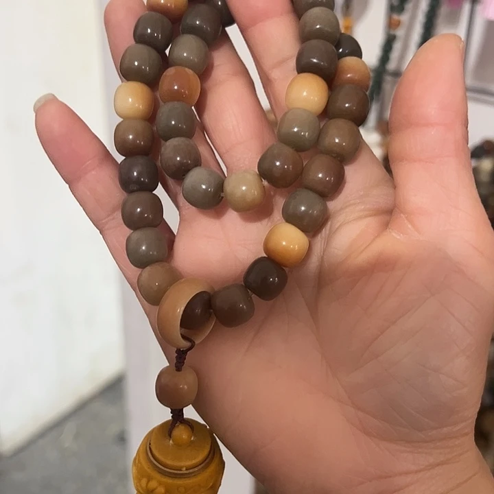 白玉菩提吊坠10×11