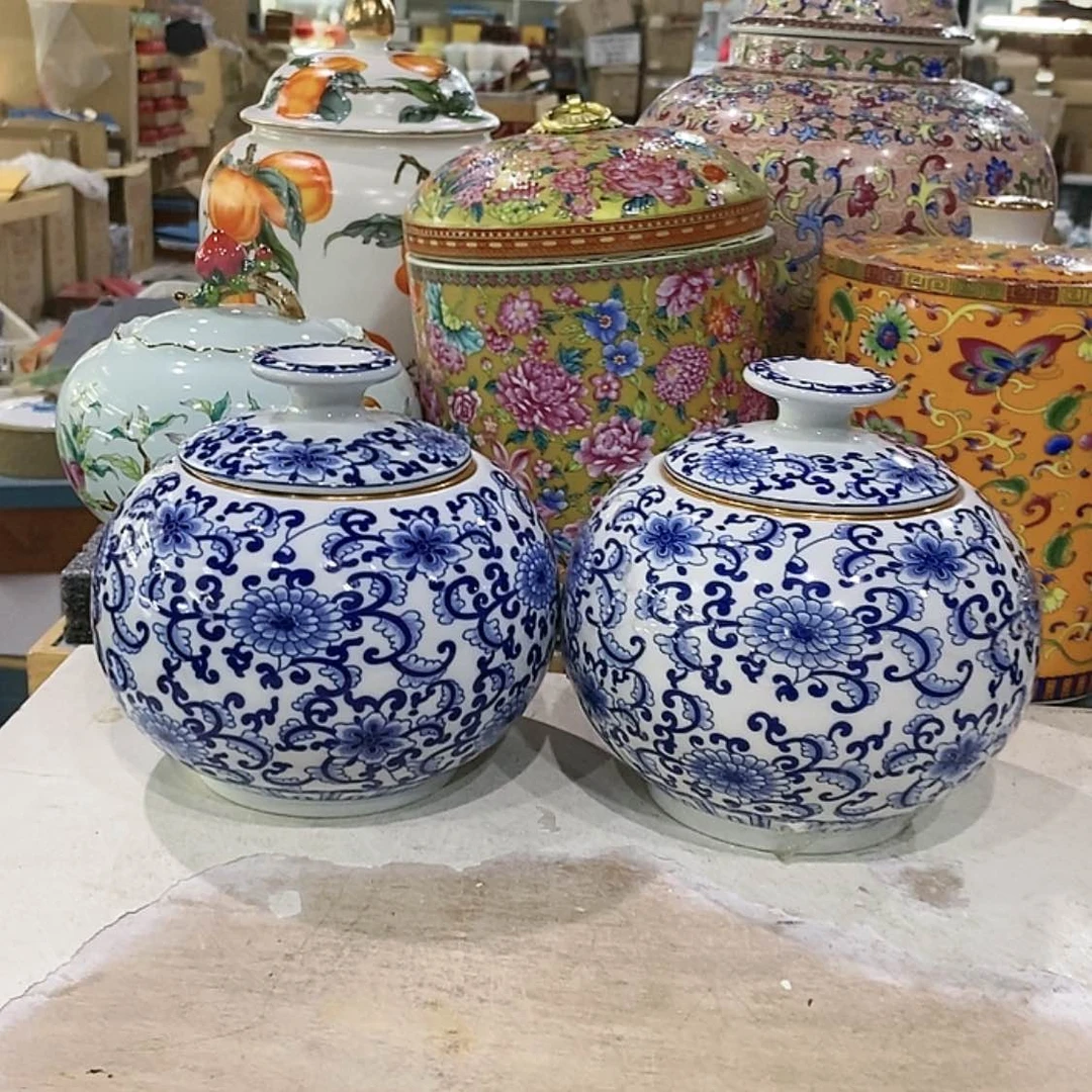 【闪购商品】罐茶叶罐陶瓷茶叶罐