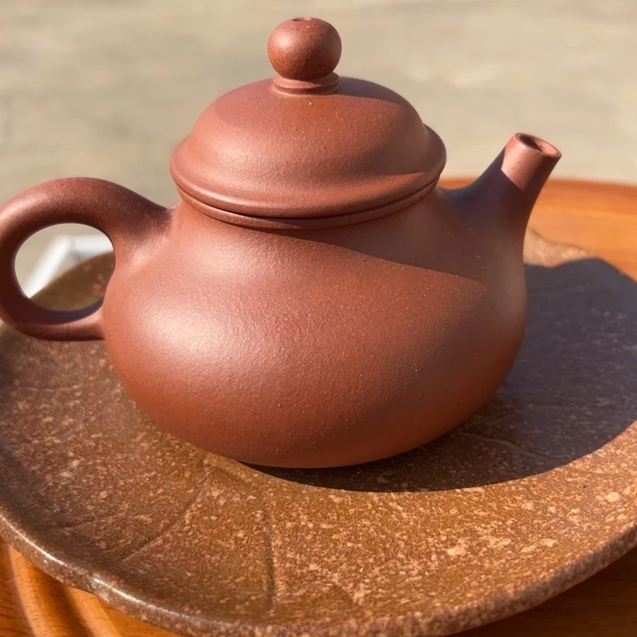 紫砂茶案紫泥容天260cc