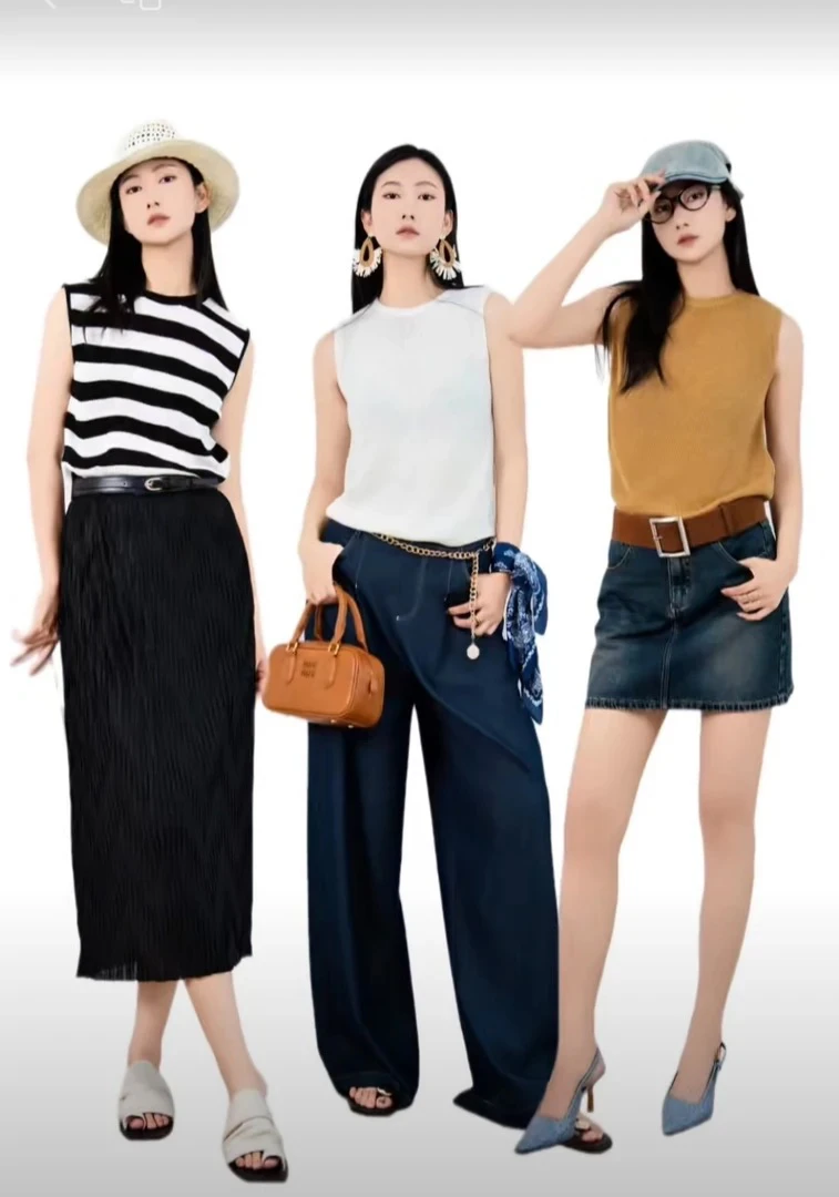 MASIENDI/玛丝恩迪无袖针织上衣70196