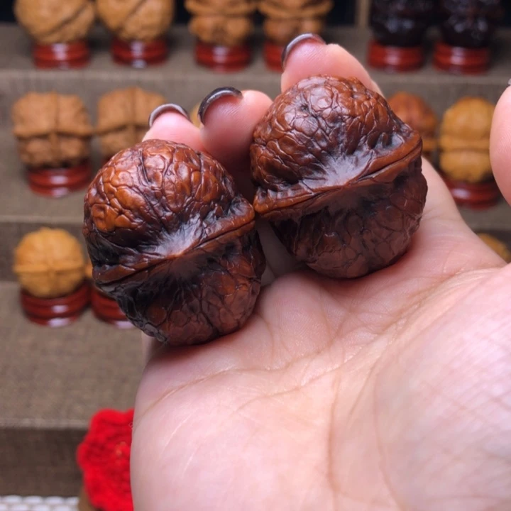 文玩核桃把件4号金甲龟龙36尺