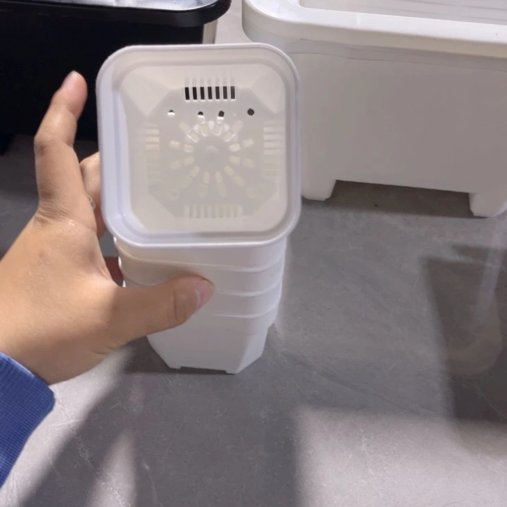 加厚白方口8高7一组20个