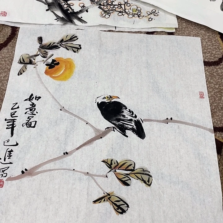 国画中*人巴进老师作品66666666