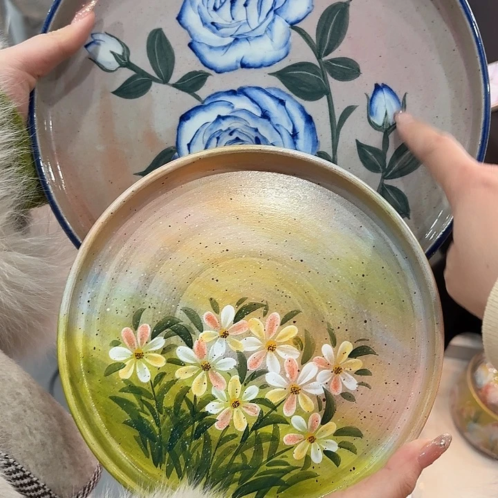 木***语杯景德镇釉下五彩手绘陶瓷