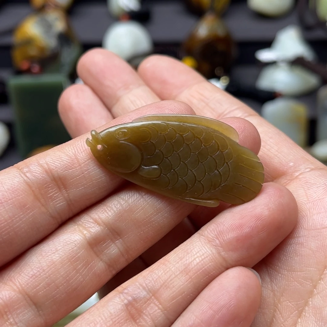 和田玉挂件未镶嵌