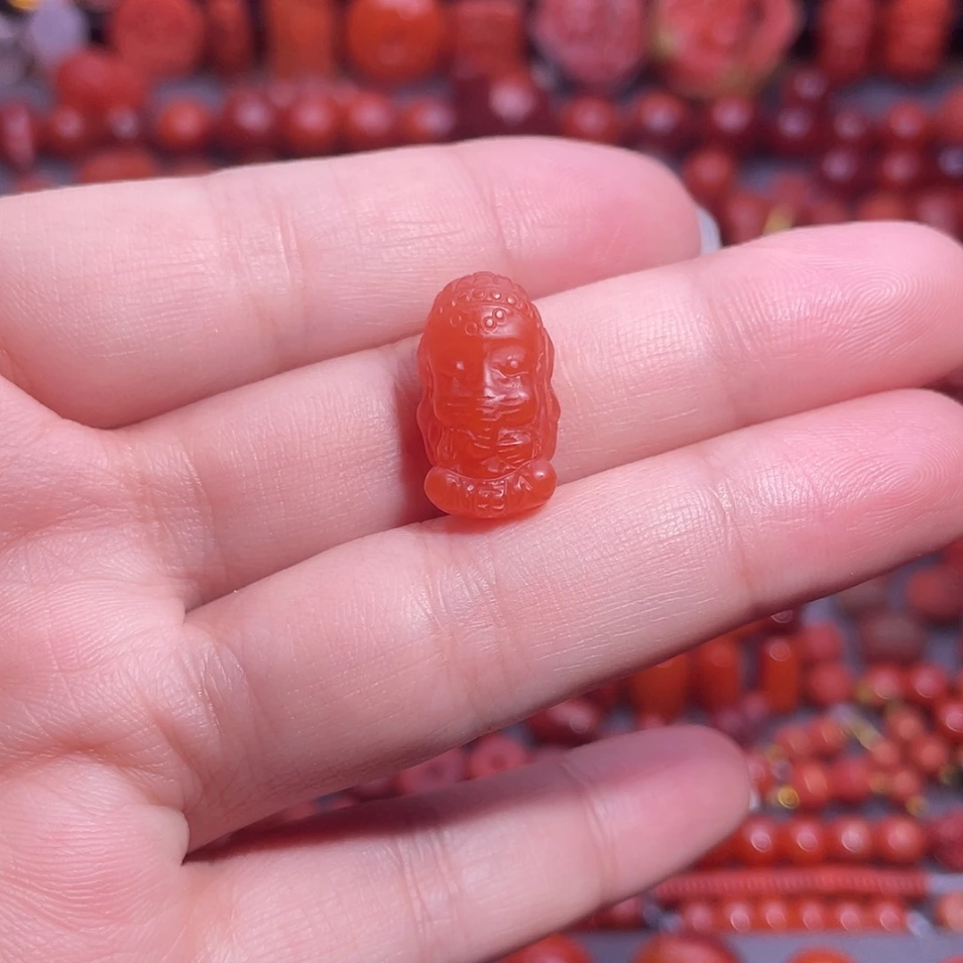 南红玛瑙配饰未镶嵌