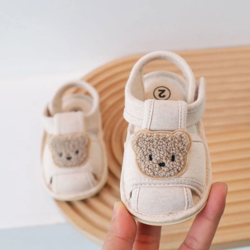夏季婴儿凉鞋一岁男宝宝凉鞋鞋子软底6-12个月婴幼儿学步鞋女防滑