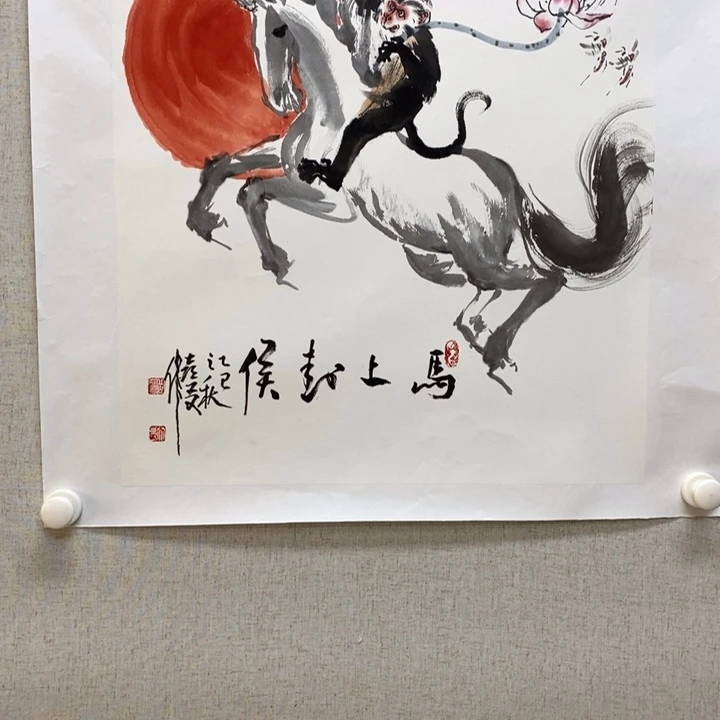 国画亲笔手绘原创