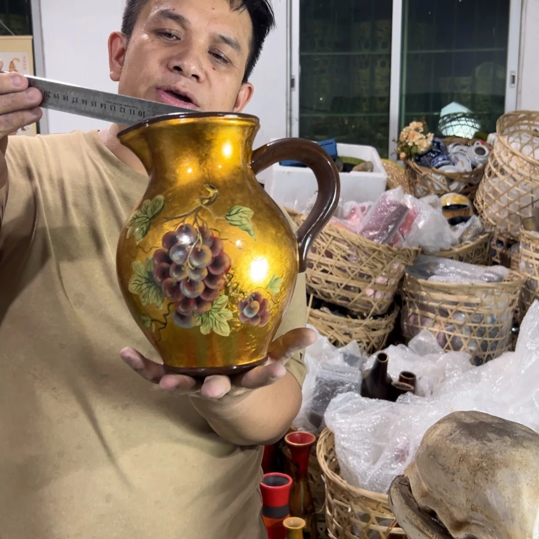号高温陶瓷工艺饰品（微瑕慎拍）不可以水培