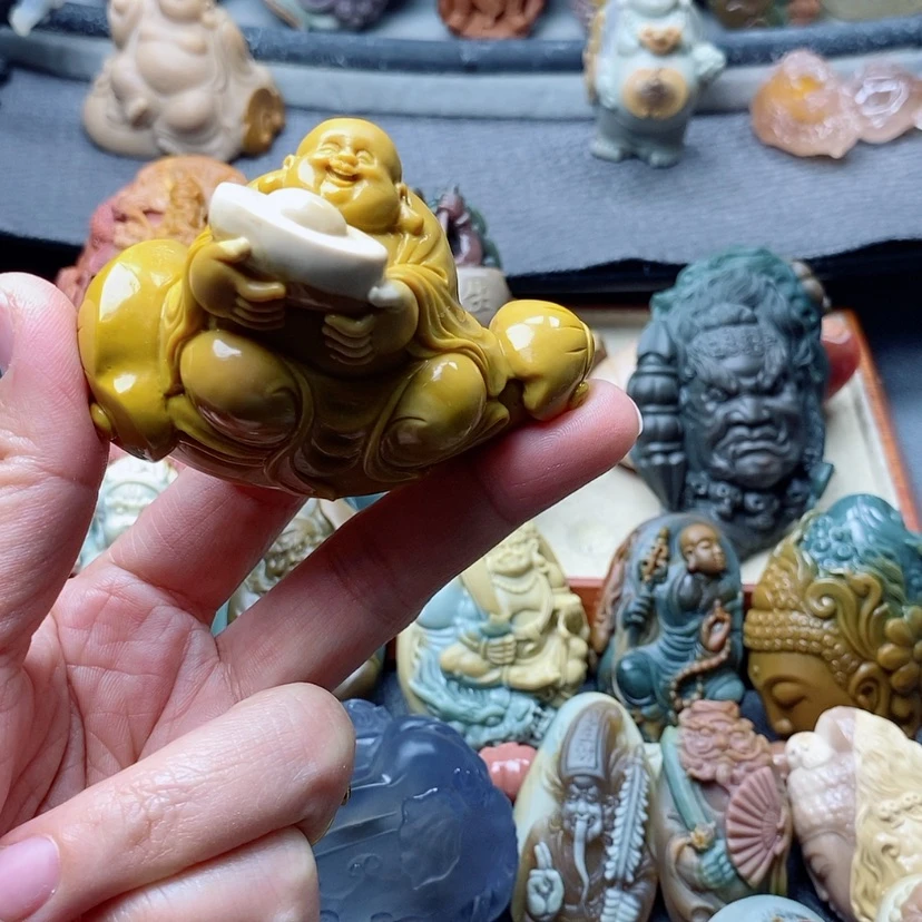 【闪购商品】定制石英质玉吊坠未镶嵌