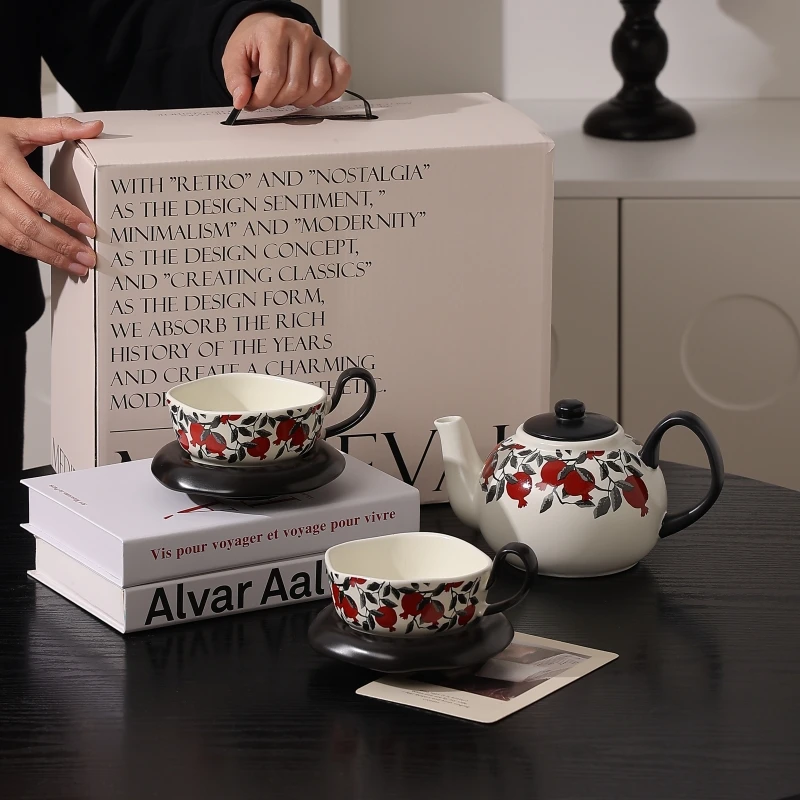 小众设计感陶瓷泡茶壶咖啡杯礼盒闺蜜生日礼物新婚结婚送新娘礼品