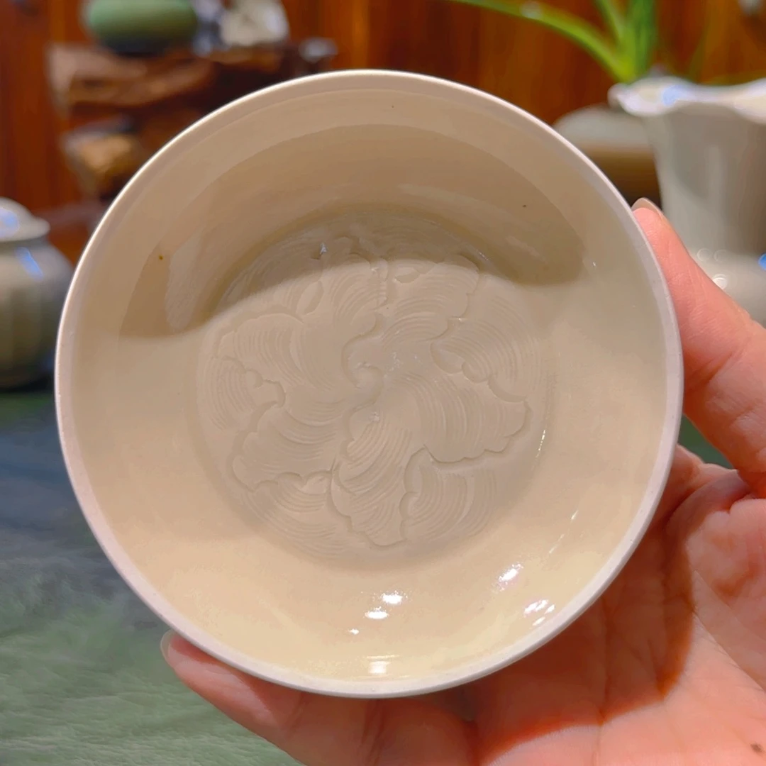 仿古小碟 笔洗 10.5 芒口