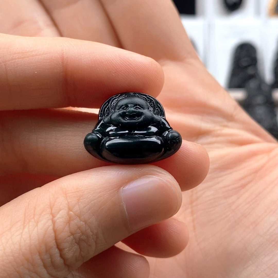 颈饰未镶嵌翡翠佛公