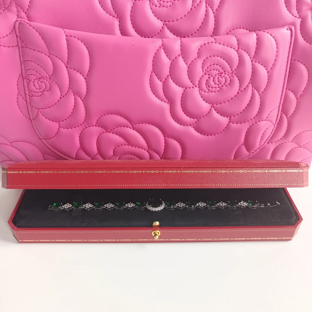 3008绿手链--高贵女王绿-精工绿手链赠礼盒