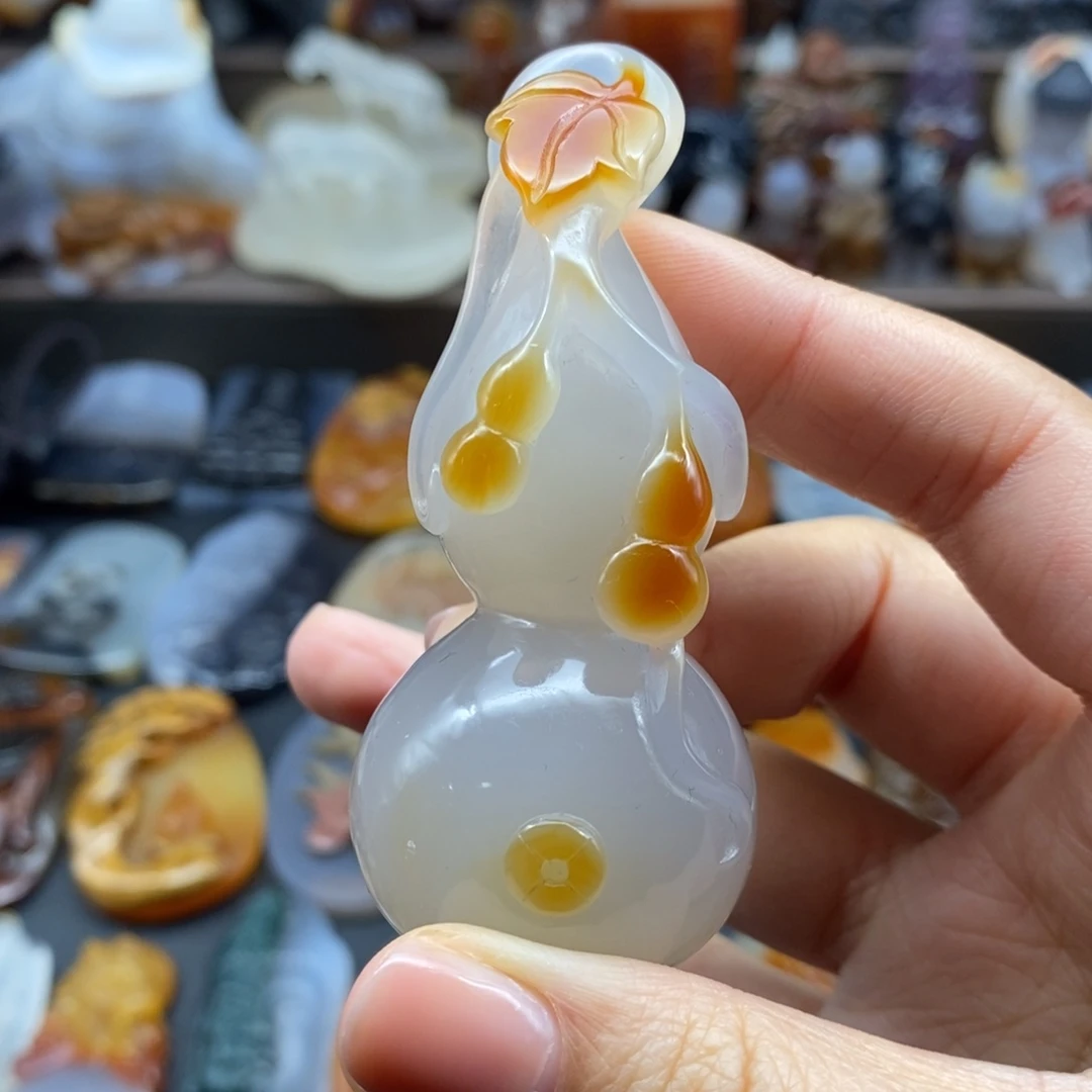 玛瑙/玉髓吊坠(不含链)未镶嵌