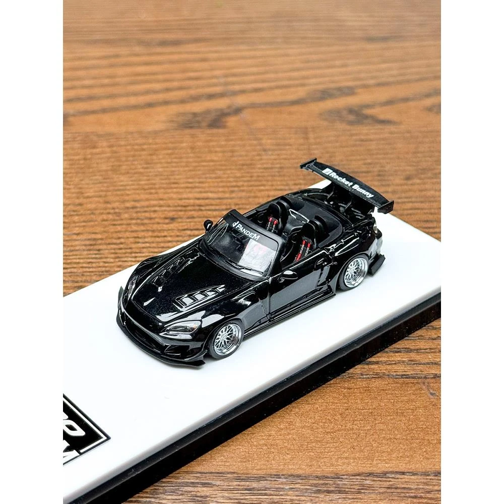 MT MicroTurbo 1:64 本田S2000 AP1火箭兔Pandem改装合金汽车模型