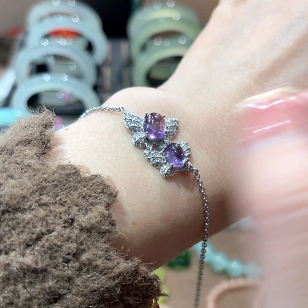 岫玉手镯未镶嵌手镯