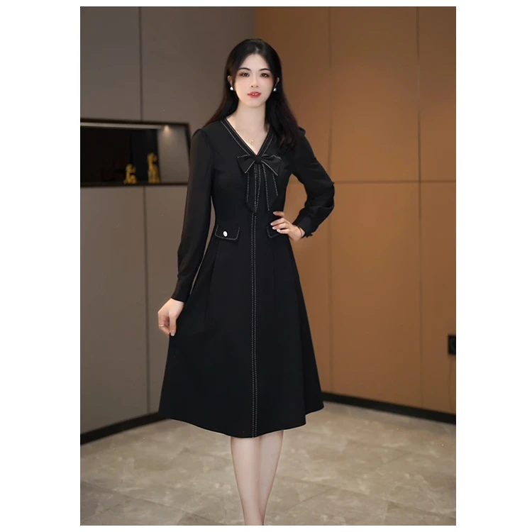 【咔尔丽丝】秋季高端大码显瘦 6674气质时尚百搭女装连衣裙