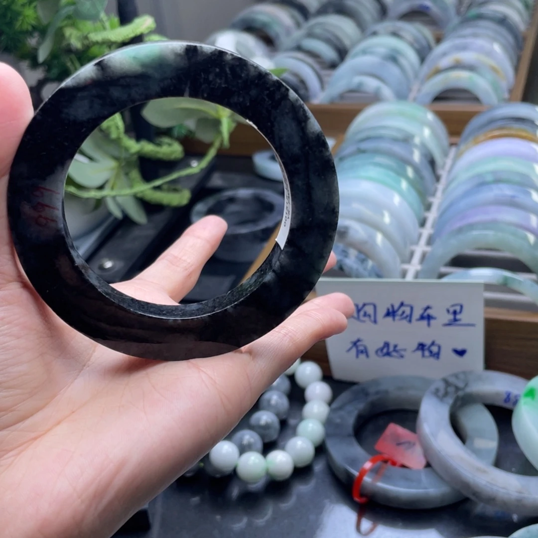 定制翡翠未镶嵌特价翡翠手镯定制