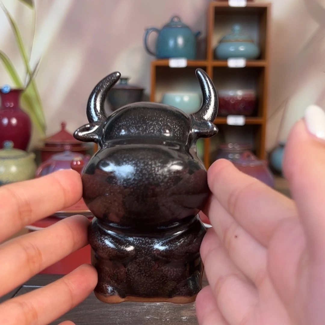 冰***缘摆件神垕原产地钧瓷