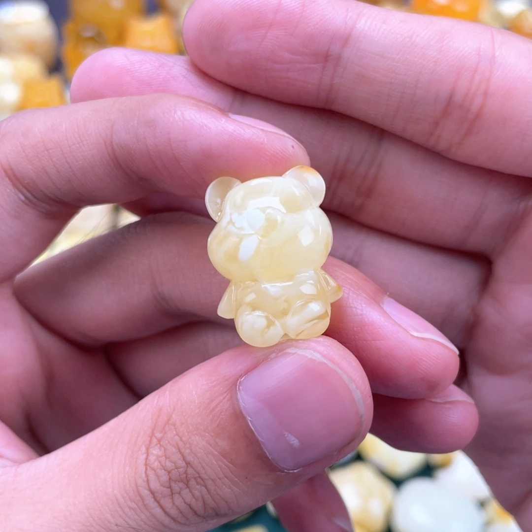 琥珀未镶嵌裸石蜜蜡