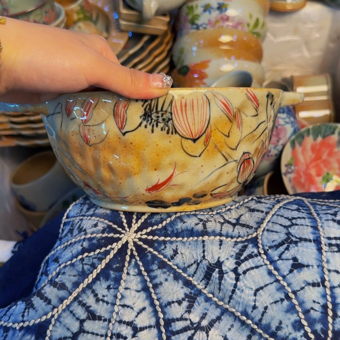 瓷片景德镇陶瓷手工手工手绘