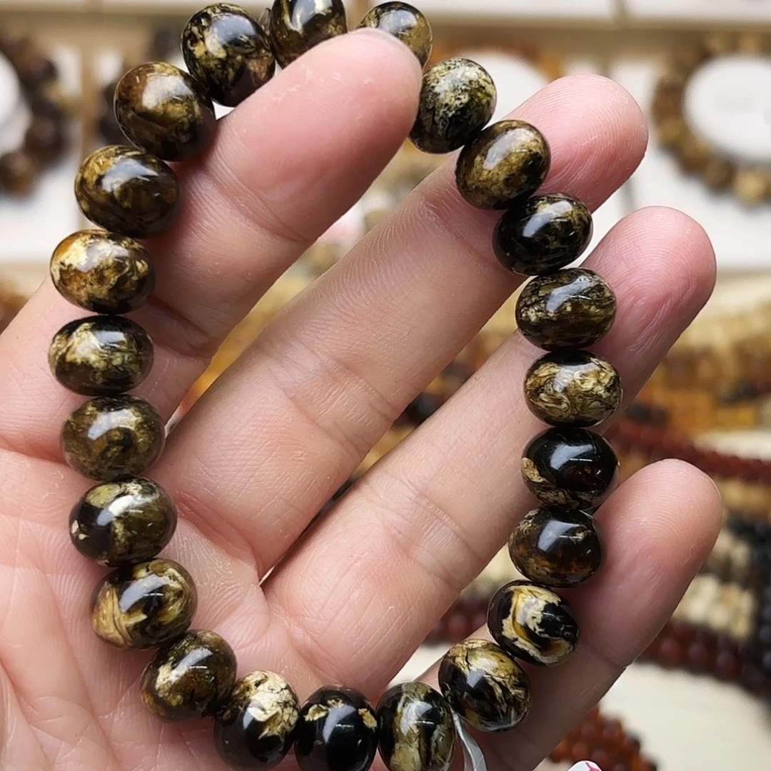 琥珀未镶嵌裸石十一90599