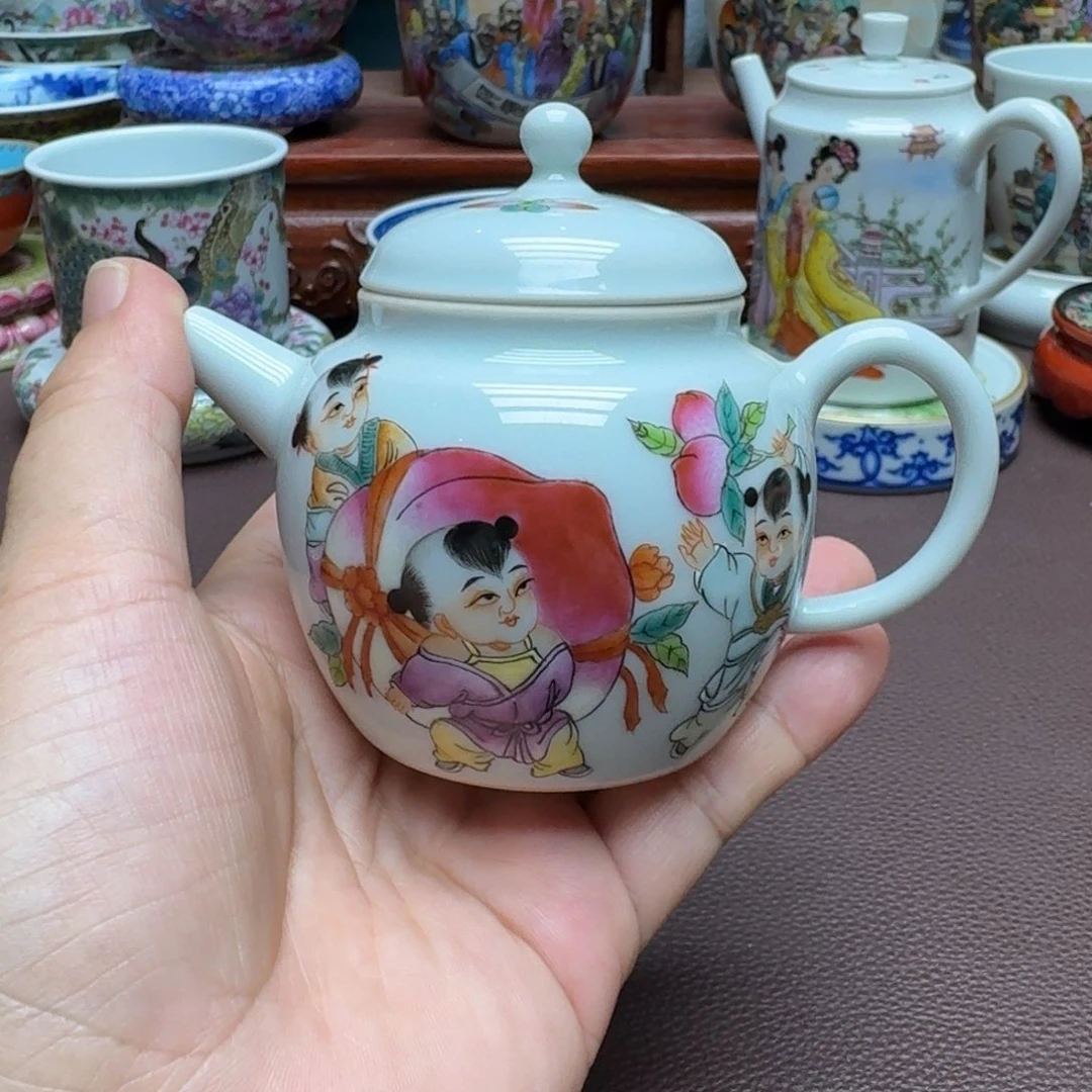 景德镇手工手绘展示