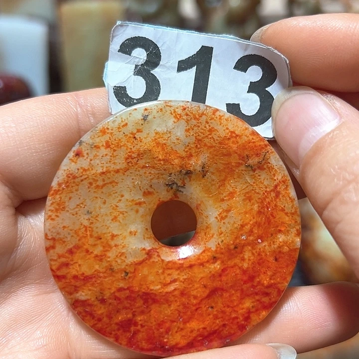 和田玉未镶嵌颈饰?****어