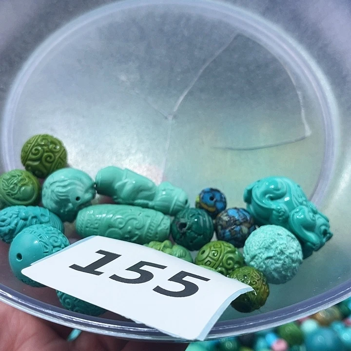 未镶嵌菱锰矿珠宝半成品