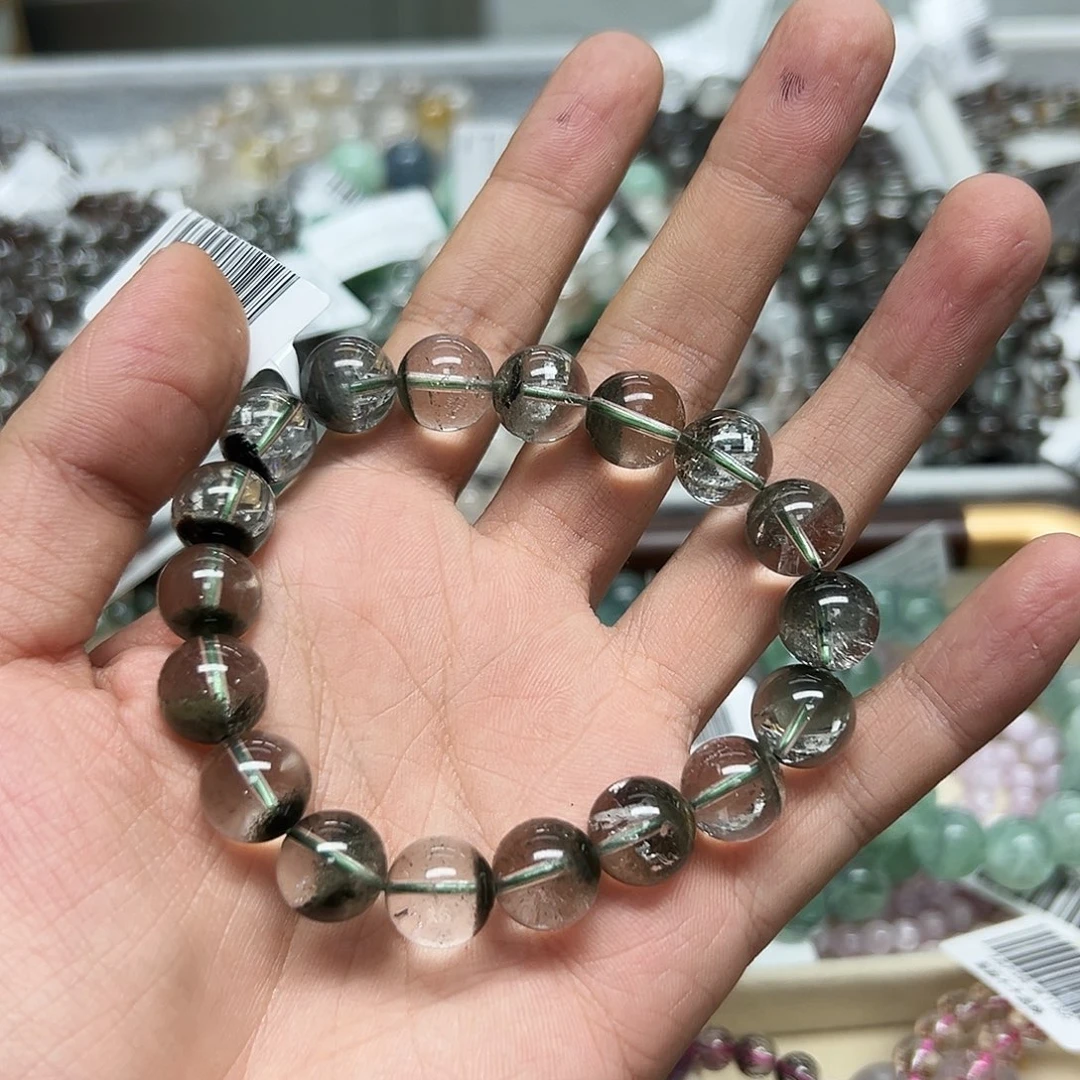 手链水晶未镶嵌卡11绿幽灵