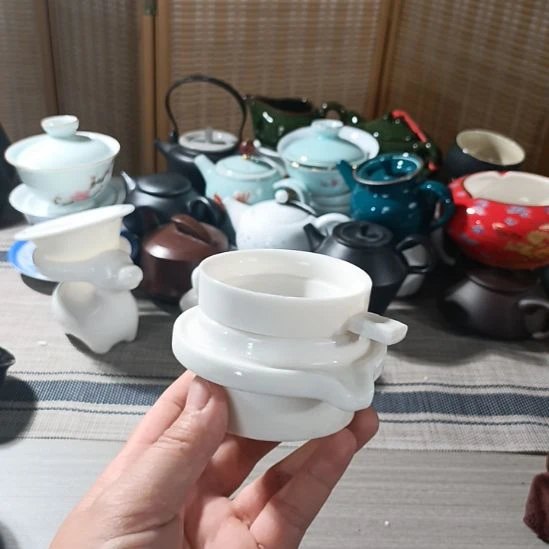 陶瓷盖碗茶杯茶叶罐主人杯